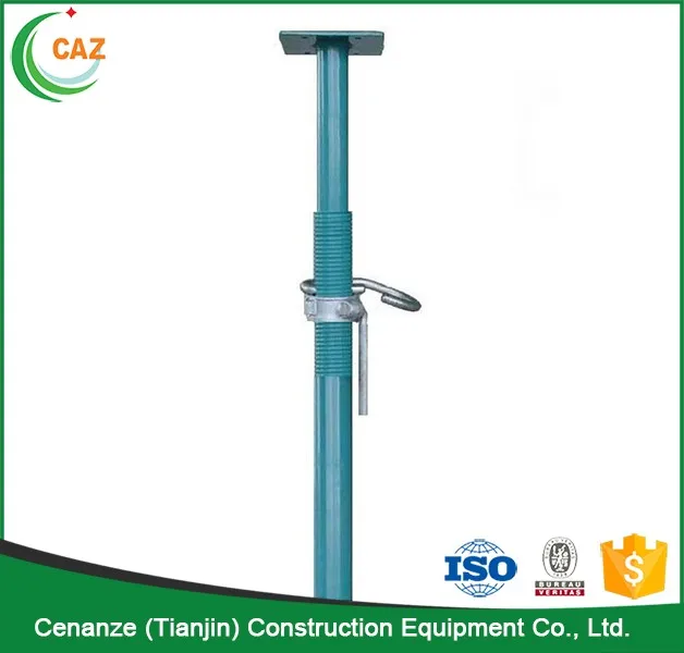 
Tianjin supply heavy duty scaffolding prop jack painted prop jack scaffolding 