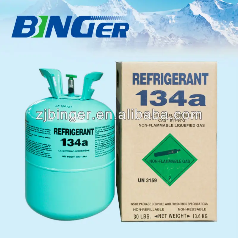 Кондиционирующий газ, R134A, газ хладагента R134A