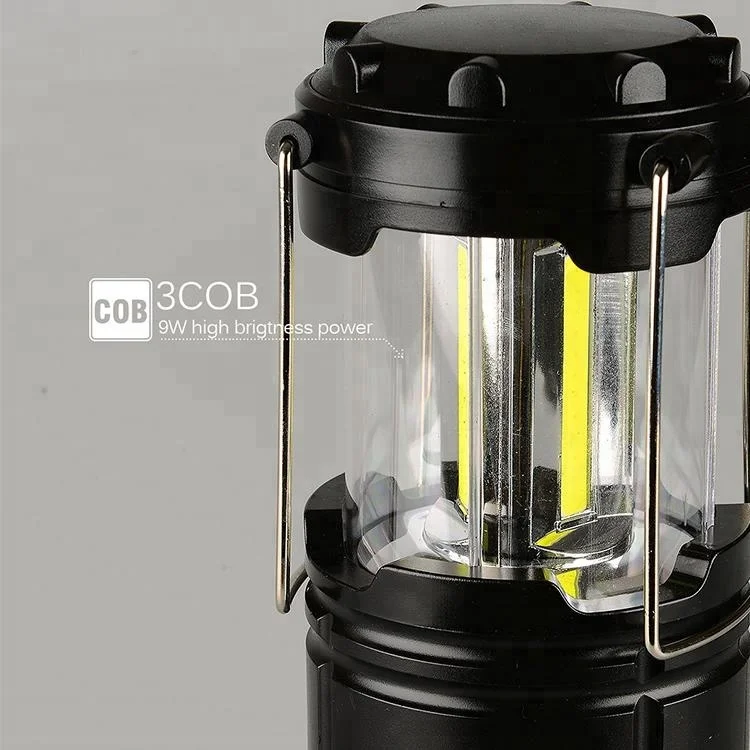 COB LED Pop up Collapsible telescopic fishing rod outdoor camping lamp camping light lamps and lanterns