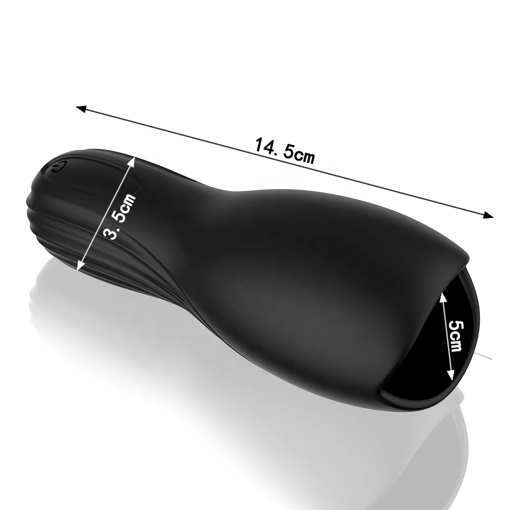 Vibrating Penis Enlargement Exercise Pumps Automatic Delay Glans Training Pump Masturbation Cup Oral Sex Pussy Licking Sex Toys