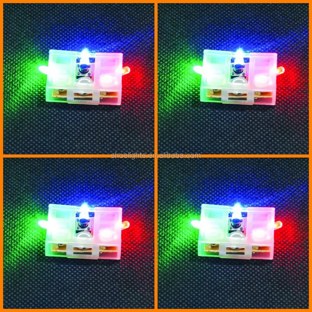 High Quality Color Change Led Flash Shoes Decorate Light Children Shoes Flashing Led Shoe Sole Light