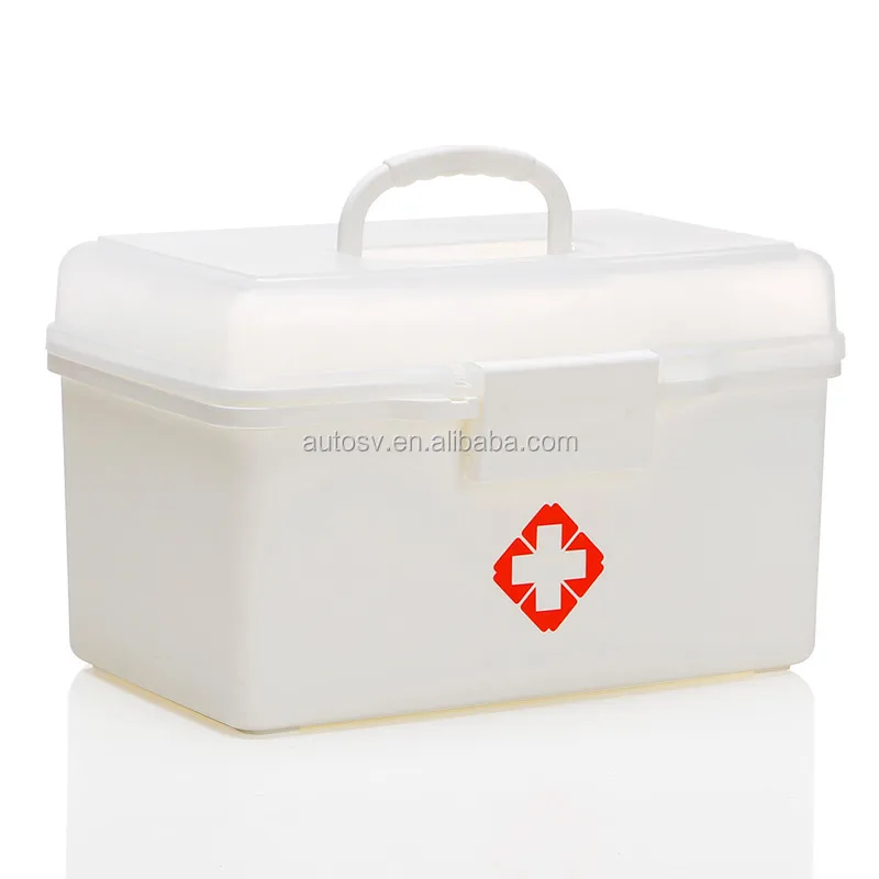 
portable waterproof medicine home drug storage box 