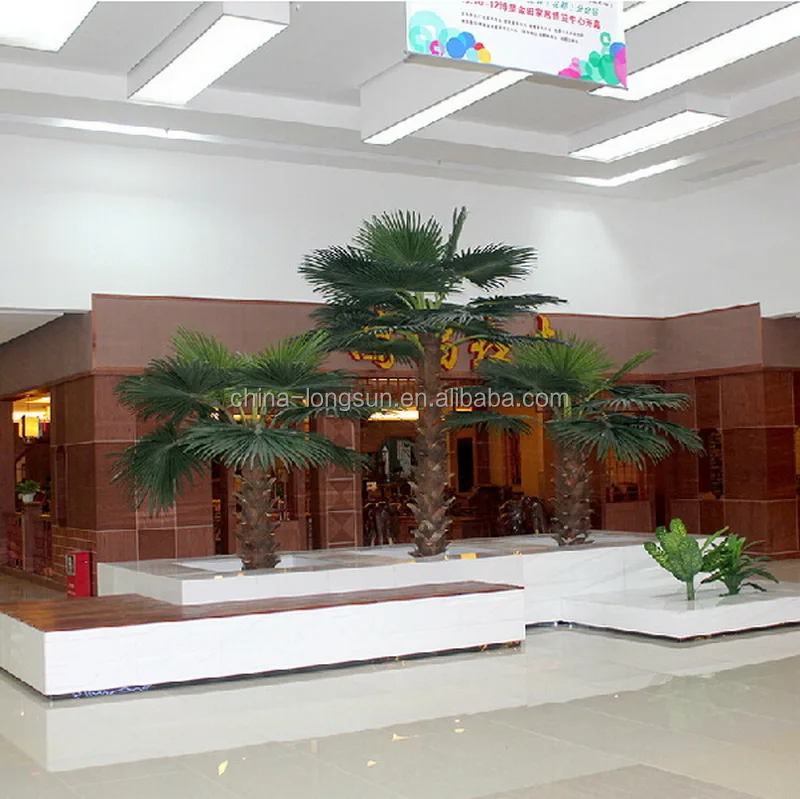 WS16032501 Event Party Decorative Large Indoor Artificial Fake Palm Tree for Landscaping