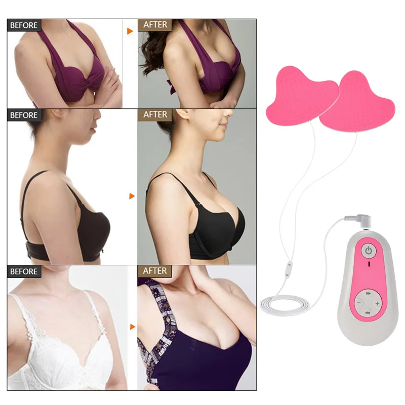 Beautiful Enlargement Vibrating Breast Massager,Women Breast Enhancement Massage Bra