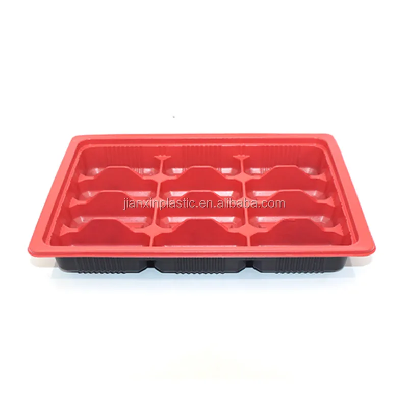 Wholesale PP/PVC Plastic Type Disposable Dumpling Tray