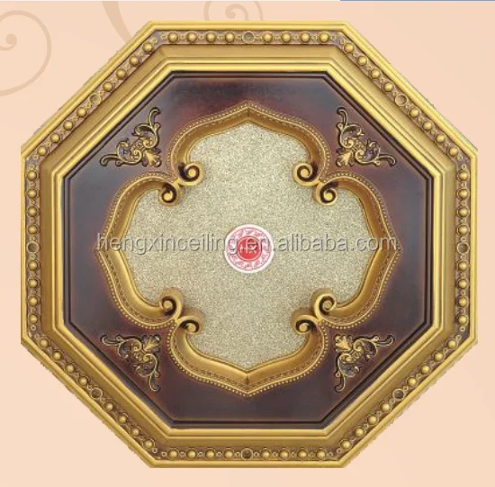
European palace style PS ceilings living room decoration 