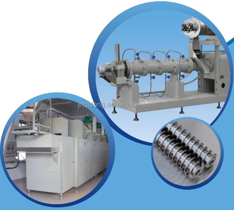 
Adults and Puppy Dog Staple Food Processing Line/Pet Food Extrusion Machine/Twin Screw Extruder 