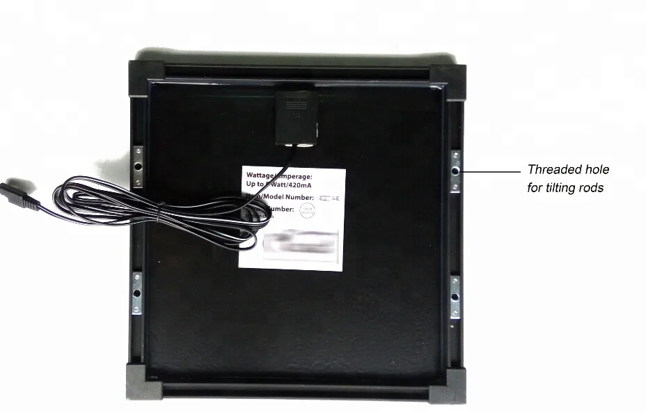 6W Amorphous Silicon Solar Panels Portable Power Solar Panel Battery Charger For Car Boat Motorcycle Amorphous Panel