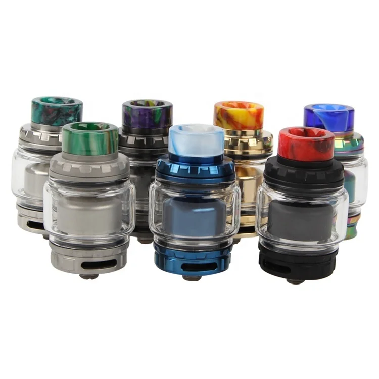 
RTA JHJ Smoking Tank Atomizer for Vape 510 Thread Mechanical Stainless Steel 5ML RTA Vaporizer 