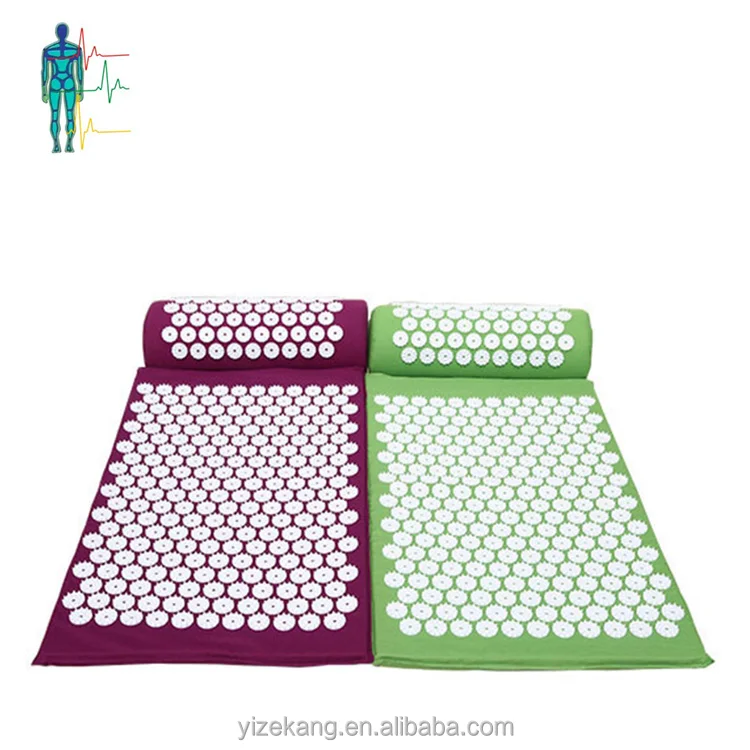 
Eco-friendly Massager Acupuncture Mat Healthy Shiatsu Acupressure mat Back Body Massager Mat&Pillow&Bag 