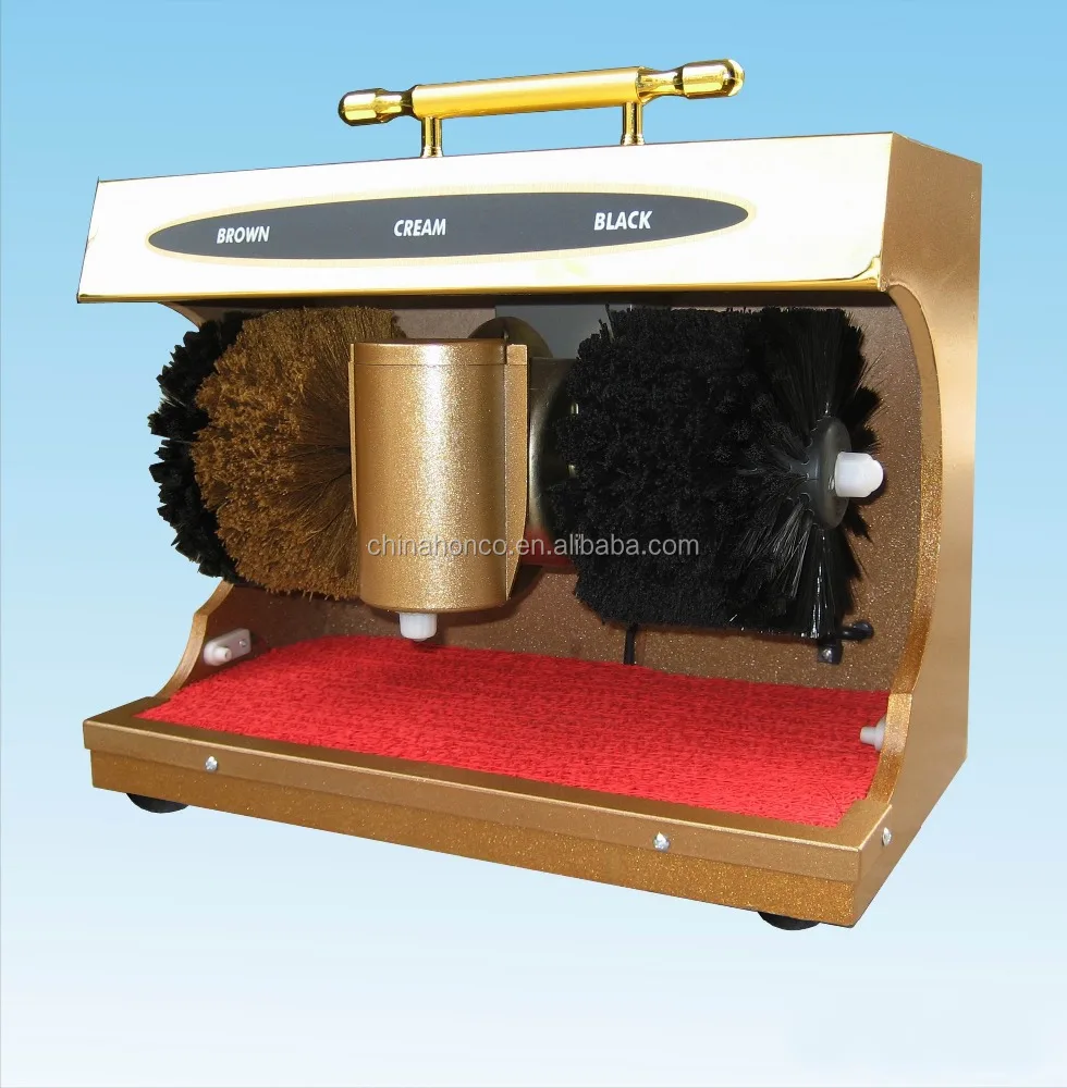 
shoe polish machine 