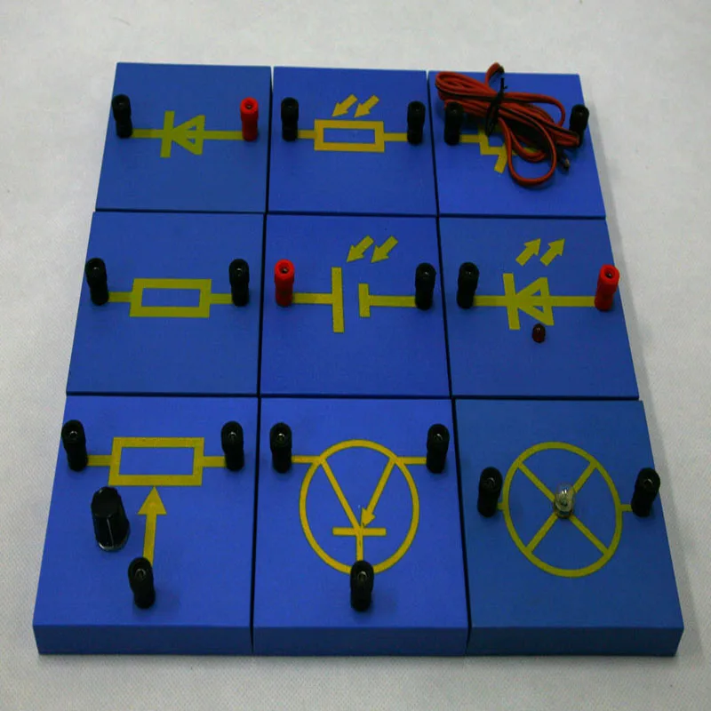 Экспериментальный набор электрического тока в полупроводниках и техническом использовании