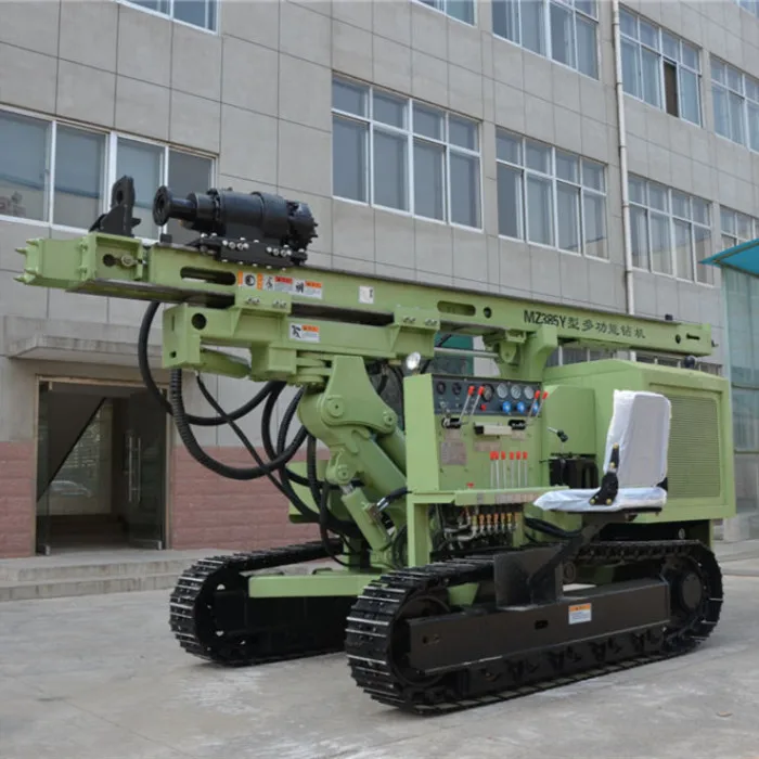 Soil pole erection machine testing drilling rig equipment