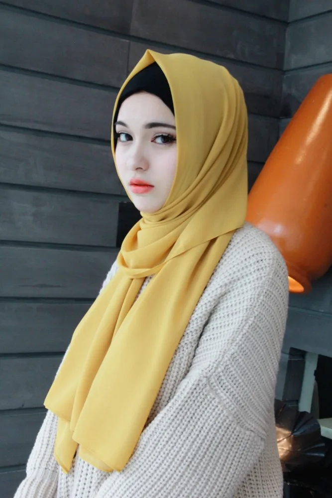 muslim hijab fashion scarf malaysia arab hijab Popular Latest Hot Islamic Chiffon Scarf Malaysia Jewelled Hijab