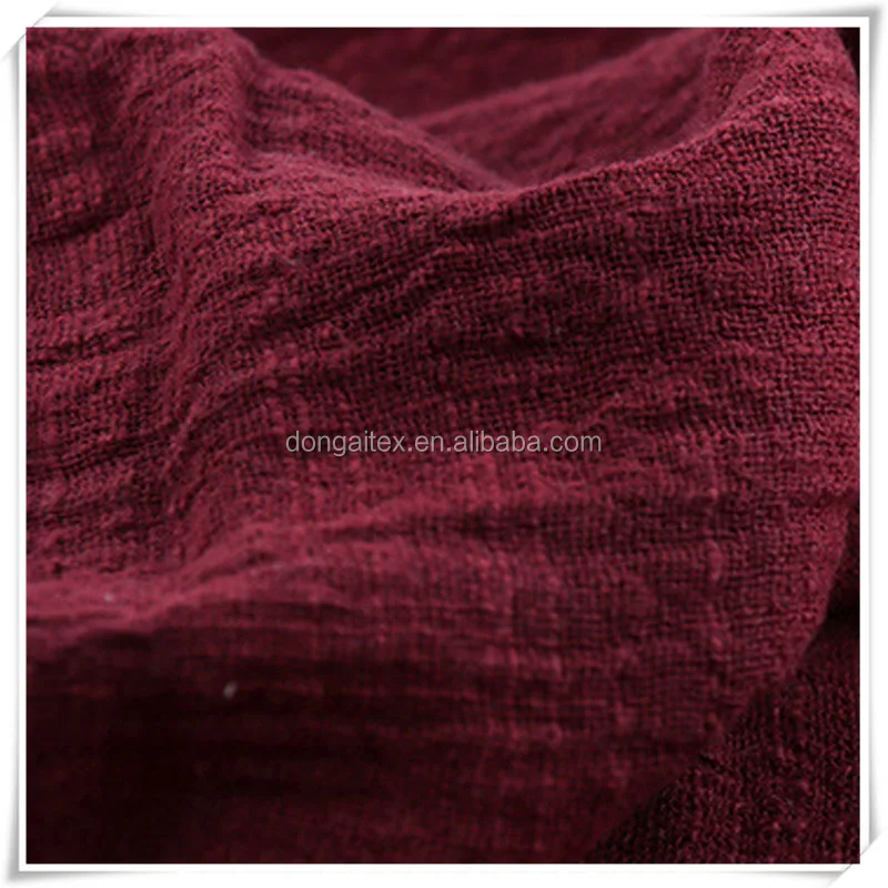 100% cotton slub single jersey fabric high density 40s shirt woven dyed slub cotton voile fabric