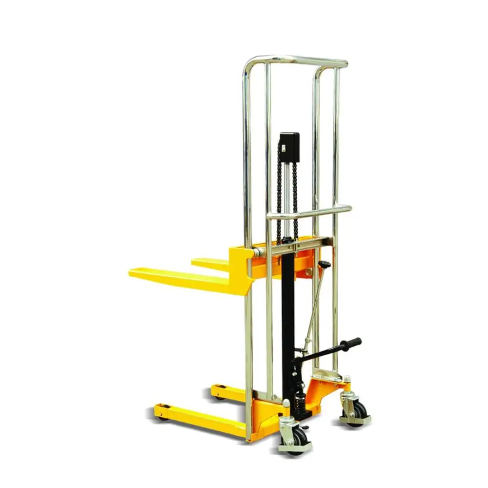 Foot Pedal Hand Hydraulic Lifting Fork Stacker
