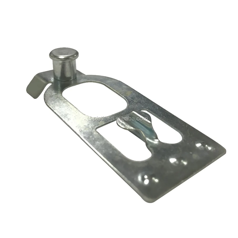 Dexion compatible snap-in rack beam locking pins