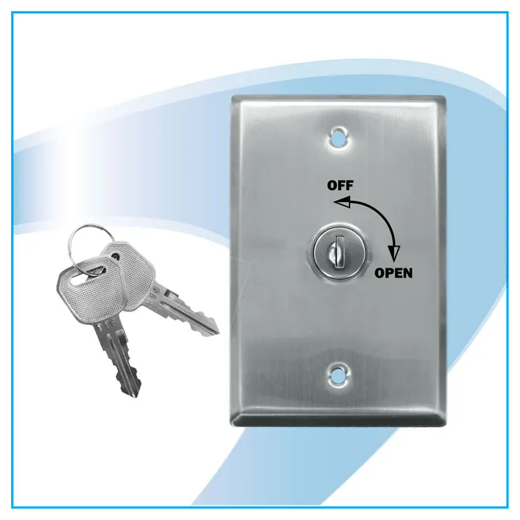 
ANSI standard key switch with 2 keys 
