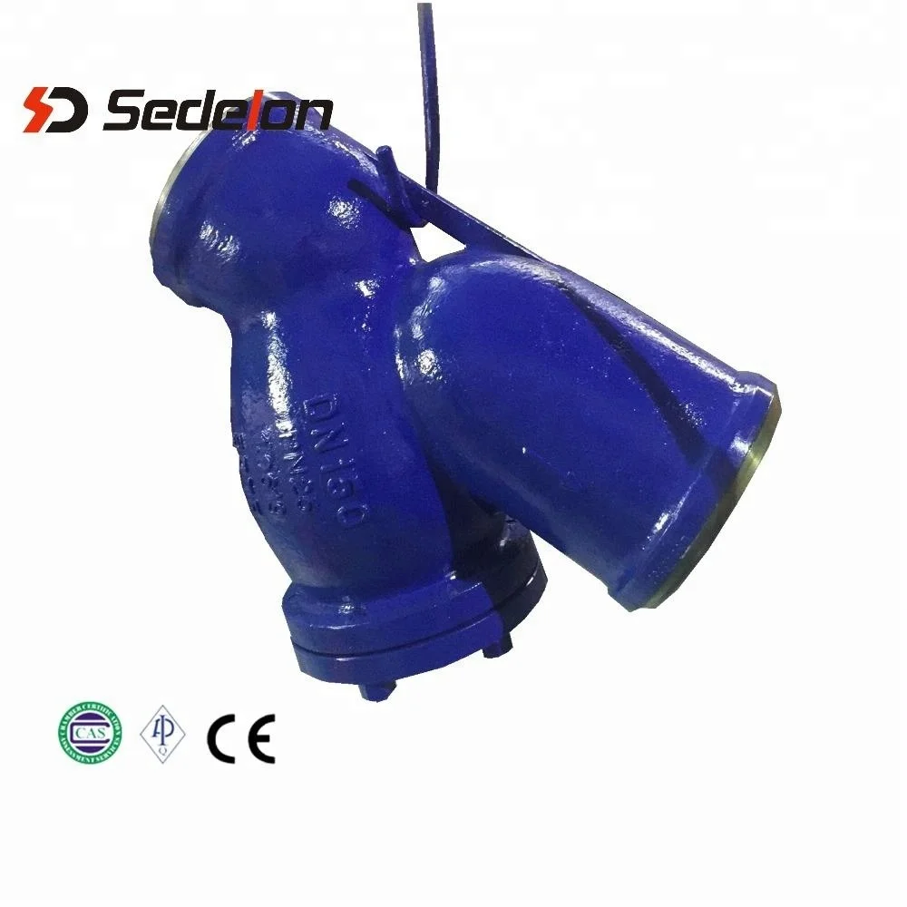 
DIN DN150 stainless steel mesh Y Type Strainer 