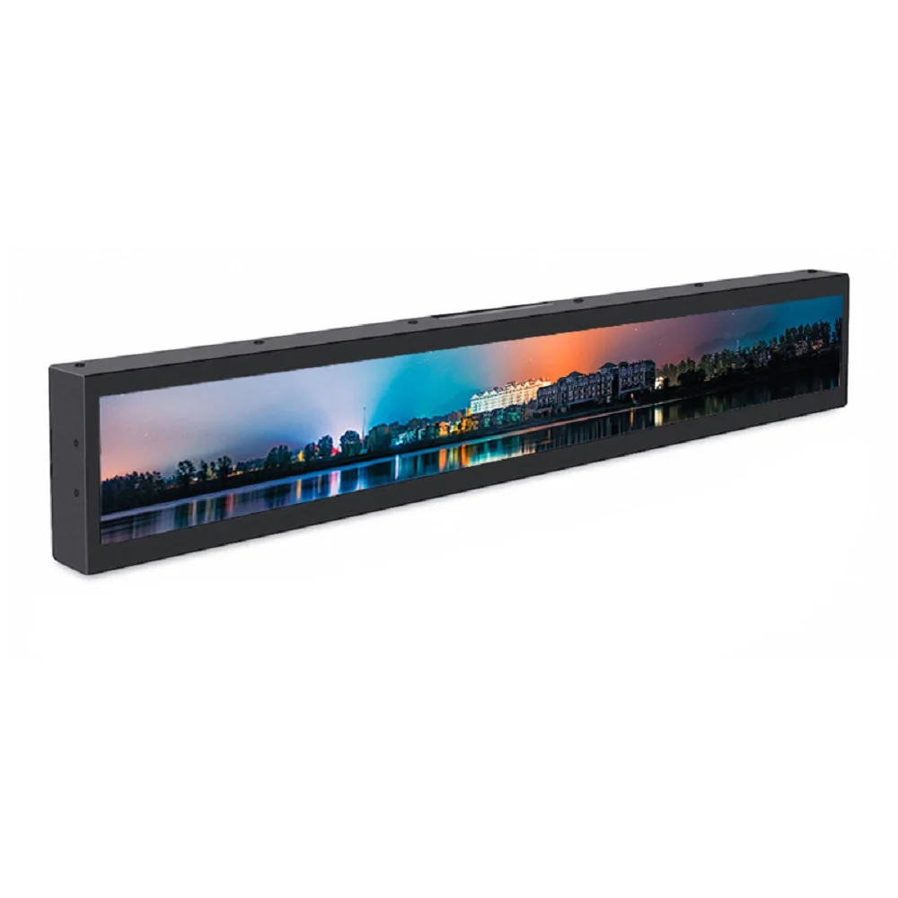 Lcd Advertising Stretched Bar Screen Totem Led Display
