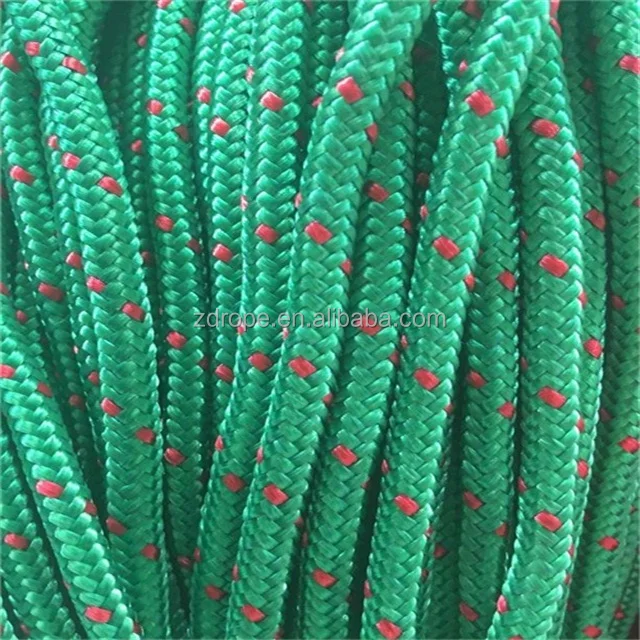 Yiwu import export 4mm 6mm 8mm Cheap 16 strand PP braided rope polypropylene ropes chinese manufacturers