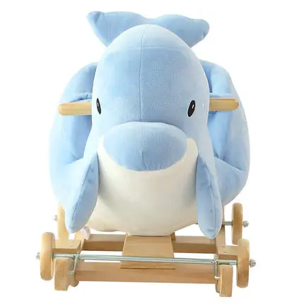 Hot Kids fancy baby gift stuffed animals ride rocking horse toy