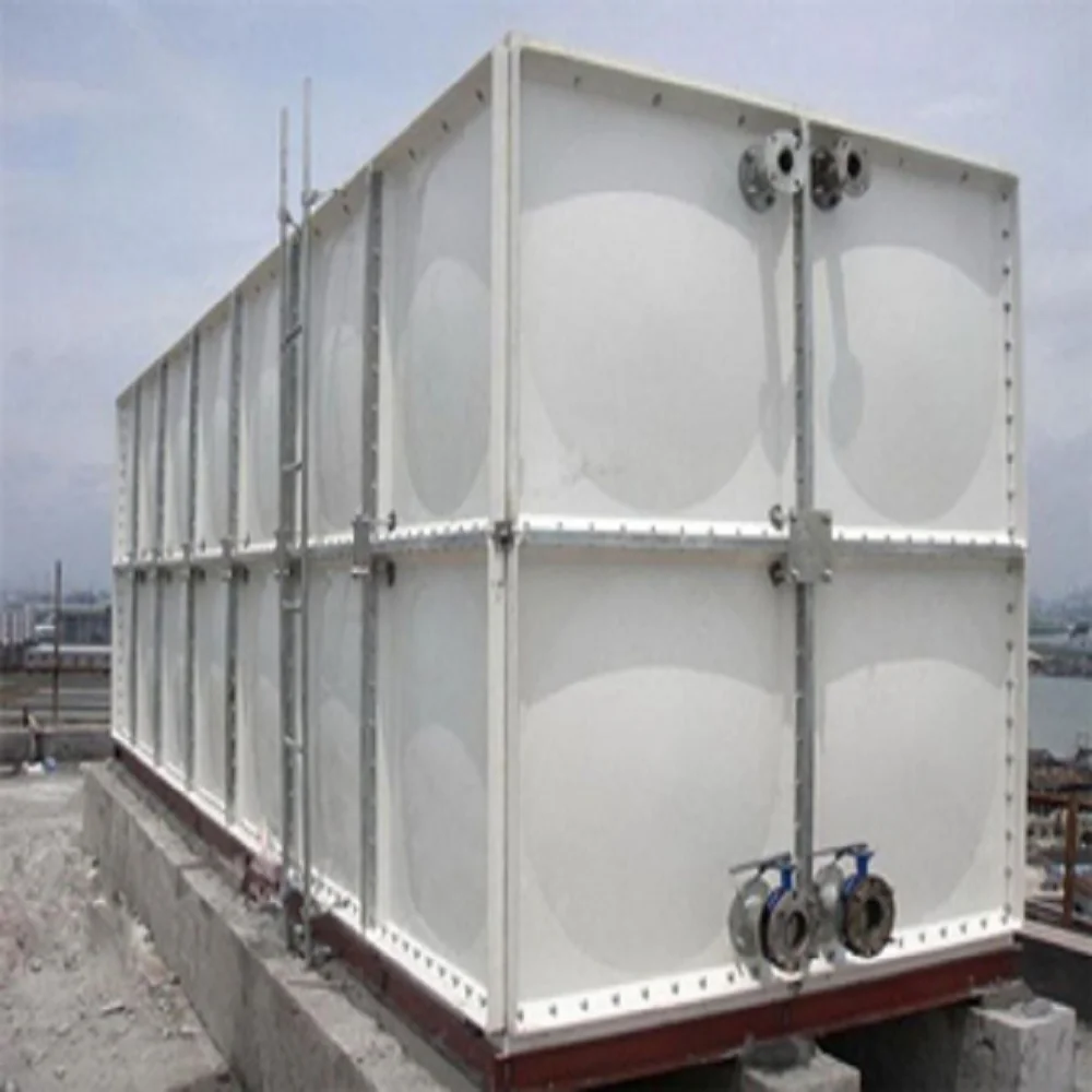 Good Faith Factory Hot Sale Storage Square Type Smc Frp Grp Composite Water Tank