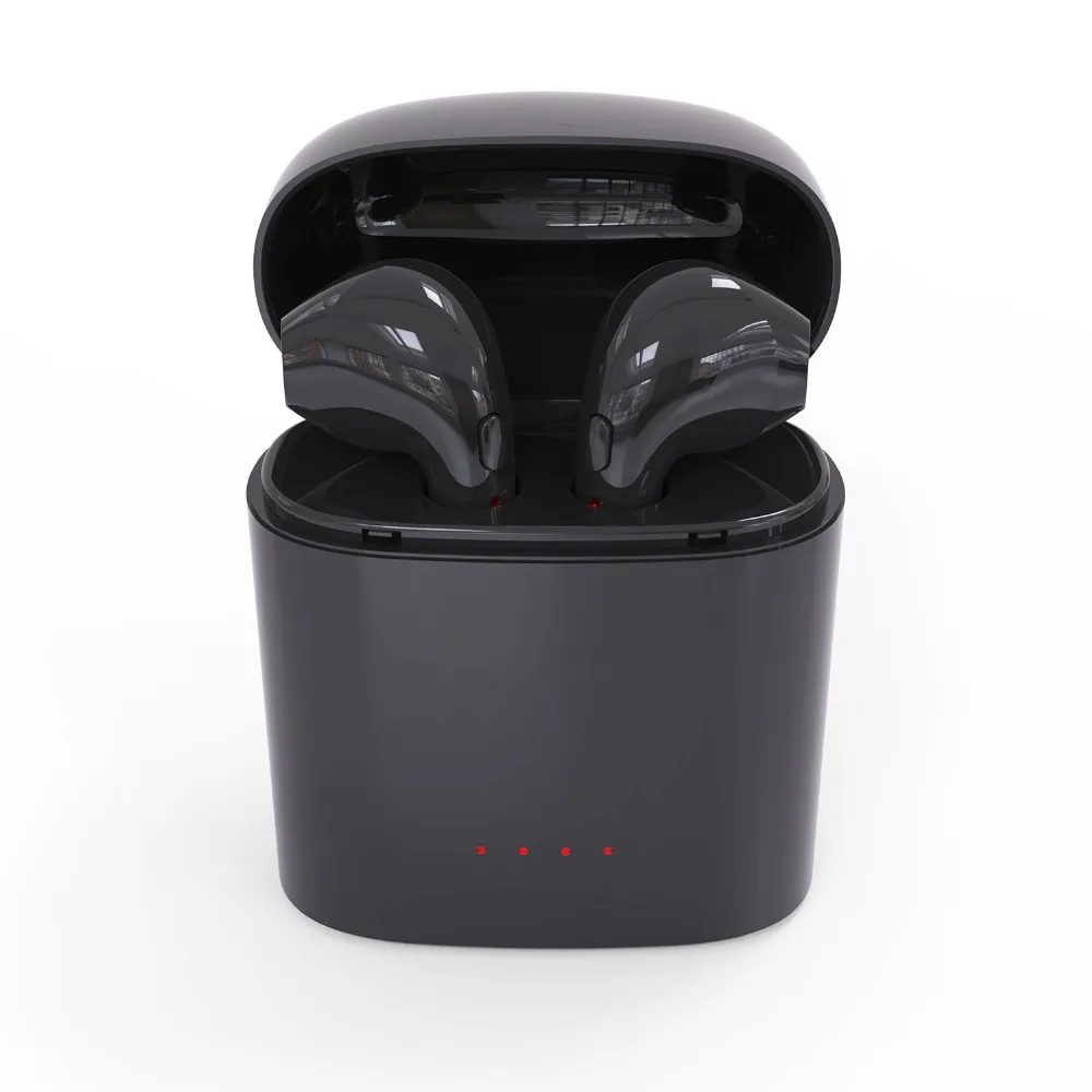 Новый трендовый товар на Alibaba бесплатный образец беспроводные Tws наушники I7s гарнитура с зарядным чехлом и ушным крючком