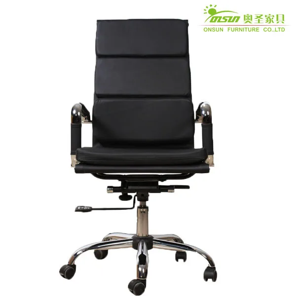  Популярный роскошный кожаный офисный стул Swivel BIFMA