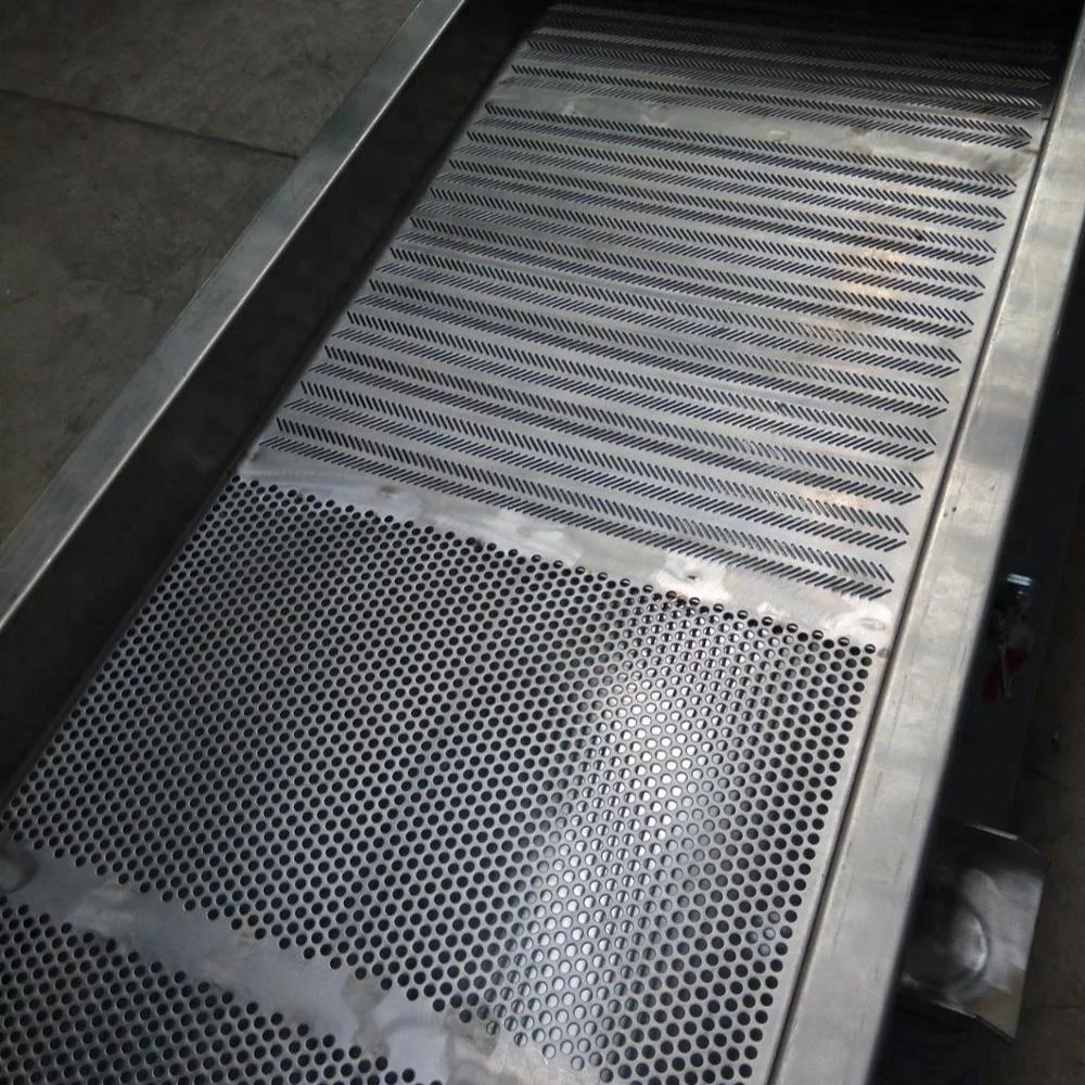 3 м линейный вибрационный станок из нержавеющей стали для пластиковой промышленности химической или пищевой