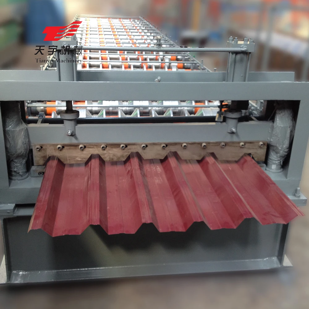 TY Hot Sell Making Metal Roofing Sheet Ibr Roof Panel roll Forming Machine