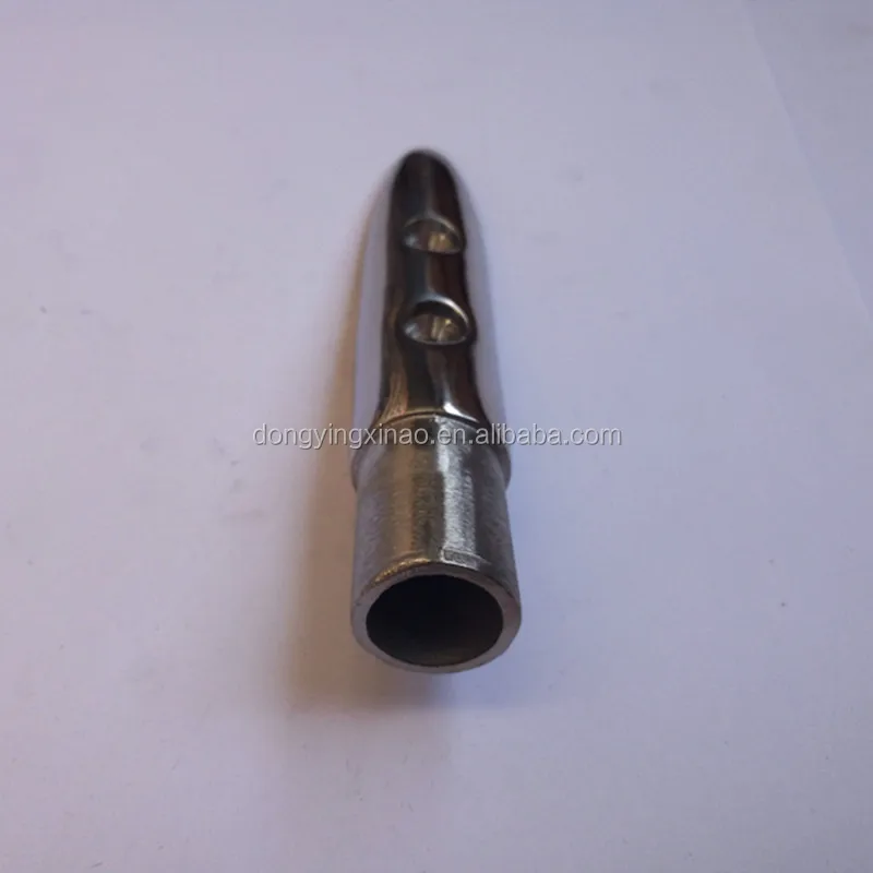 AISI 316 Stainless Steel Rail End Boat Fittings