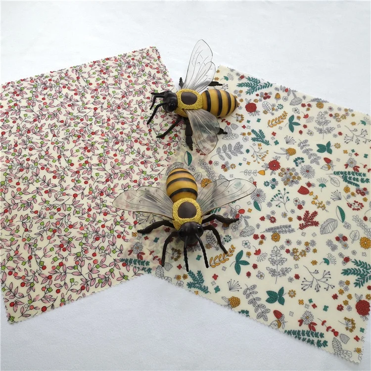 Экологически чистые продукты, Органическая многоразовая свежая пчелиная воск, пищевая пленка