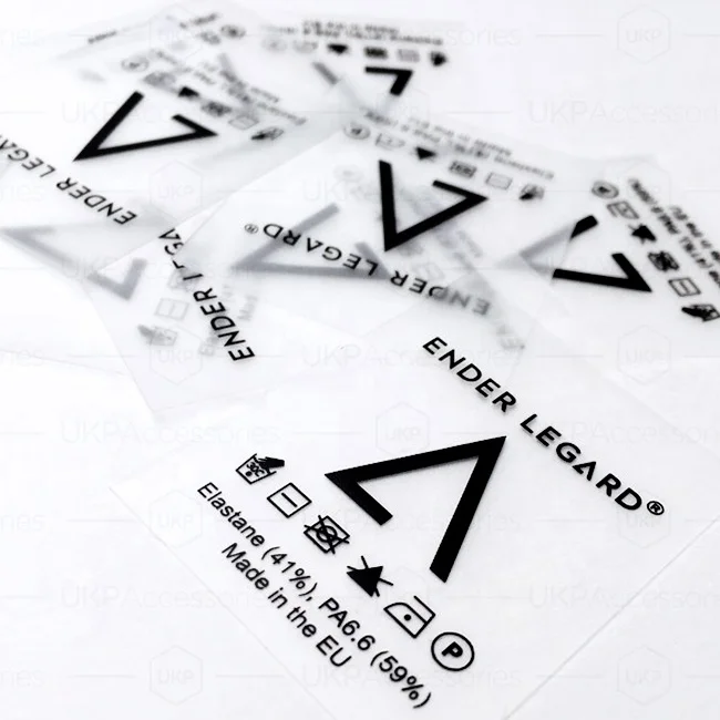 China Suppliers Custom Heat Transfer Labels For Clothing