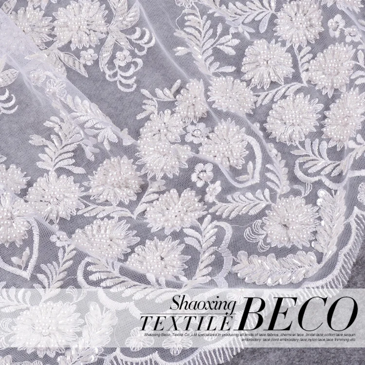 Фантазии вышитые plain white джордж хлопка кружевной ткани для леди одежды
