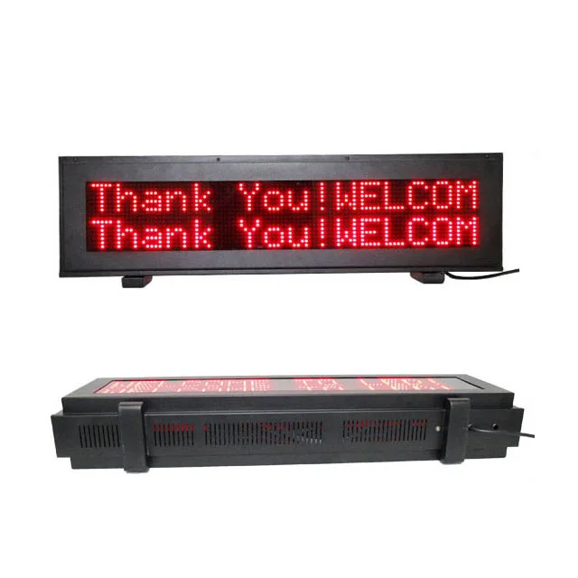 LED Parking screen display for parking management system