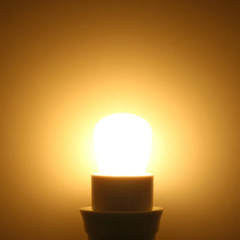 E12 E14 LED refrigerator lamp 1.5w milky glass cover