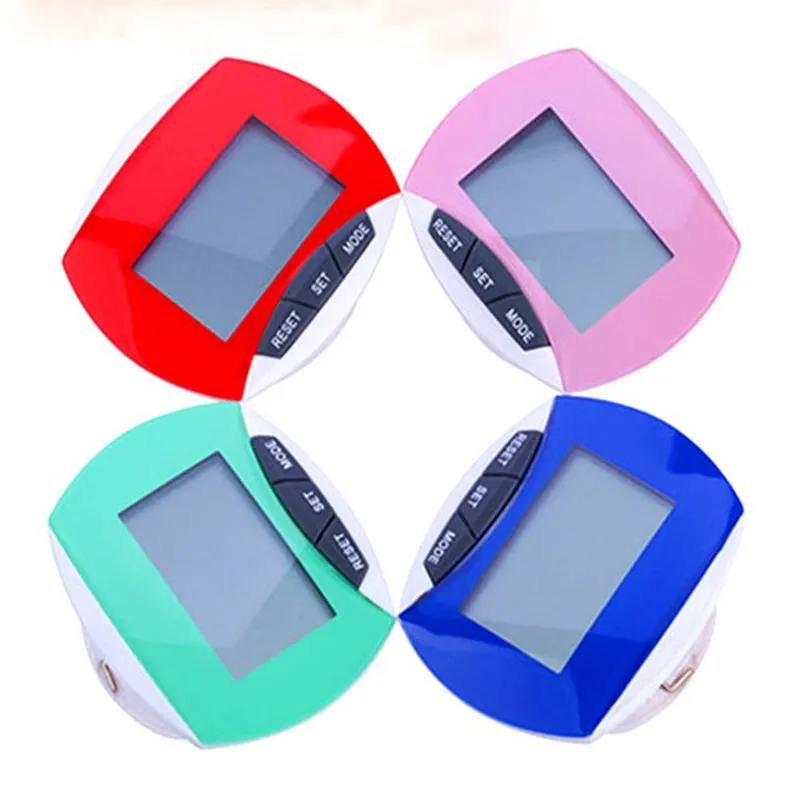 Smart Clip-On Walking 3D Pedometer OEM Wholesale Plastic Key Chains Promotion