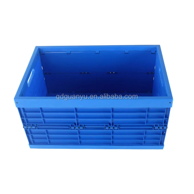 Food grade standard plastic folding crate for vegetable and fruit transporting