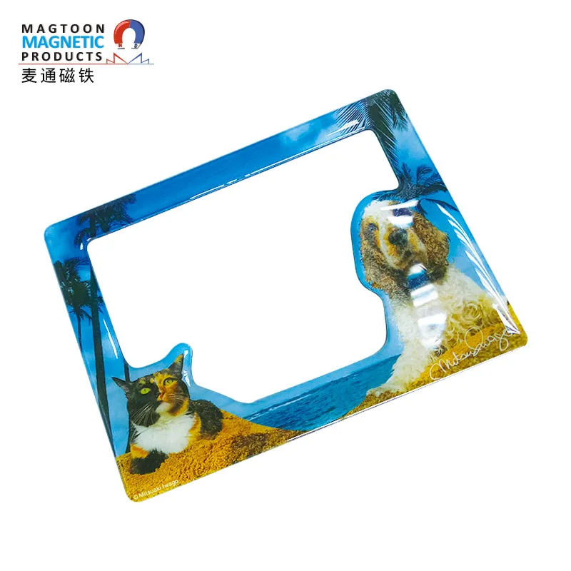 China factory custom - made cheap PVC magnetic photo frame