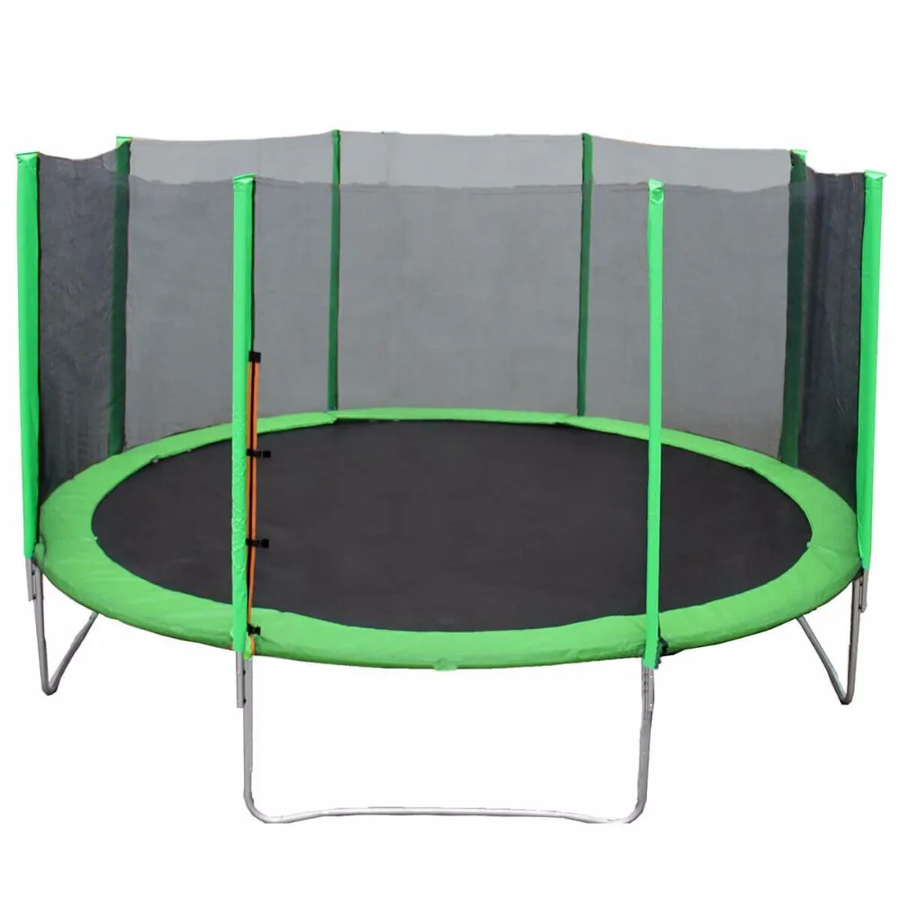 Sundow 12Ft Gymnastic Equipment Bungee Outdoor Round Trampoline Parks With Net