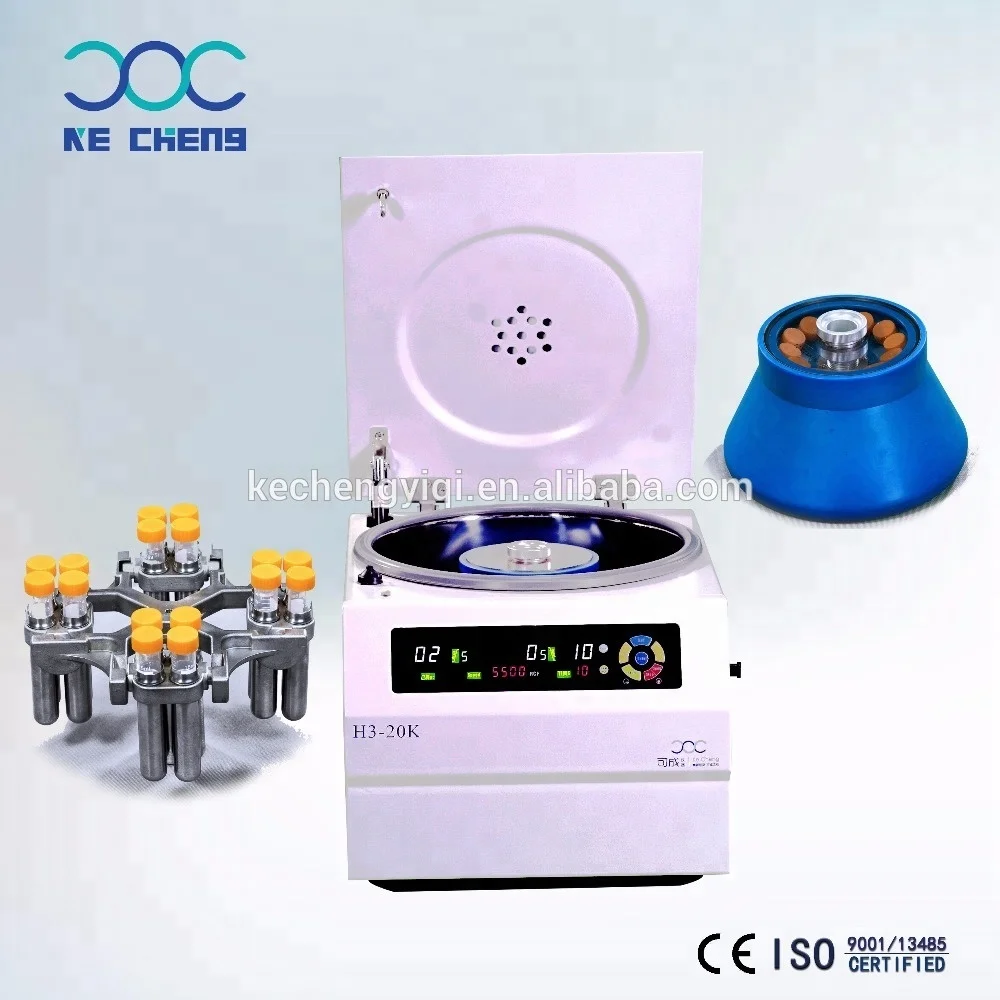 Food testing H3-20K desktop high-speed laboratory test centrifuge for Cereal & Oil