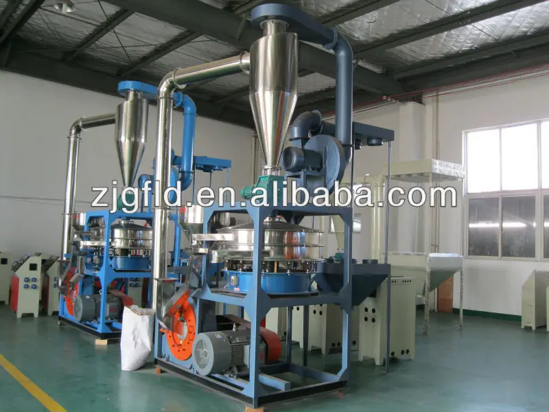 Plastic pulverizing machine/plastic pulverizer/pe pp pvc pulverizer