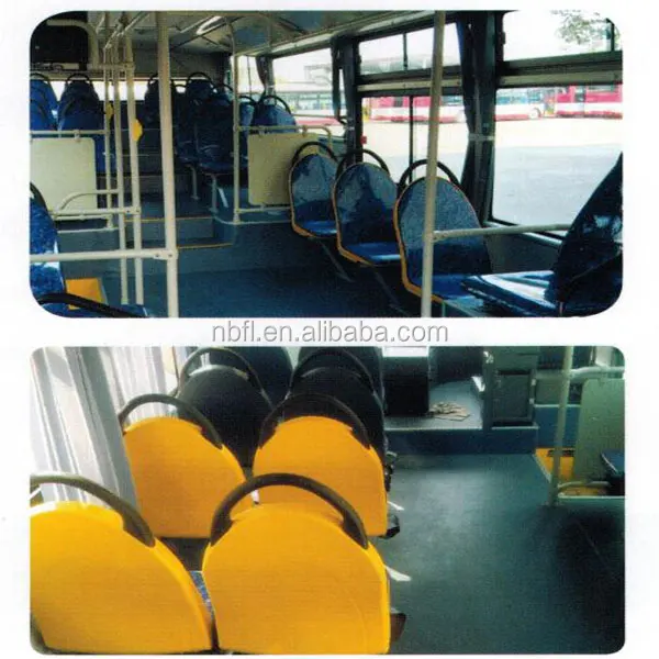 
High quality ABS injection molding plastic school bus seat with cushion upholstery 