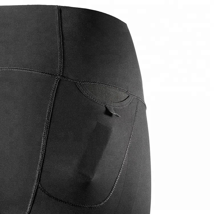 Wholesale Blank Pocket Women Running Sweat Short Legging