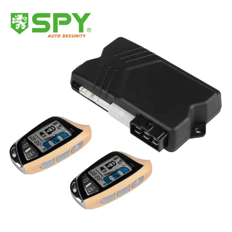 SPY LCD 2-Way vehicle security system protects your car from theft and barglury