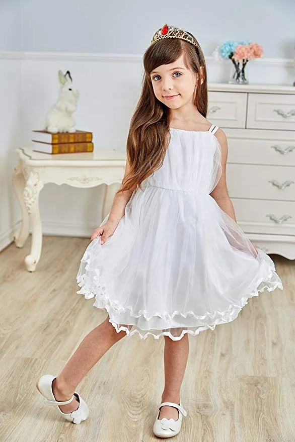 Gold Tiara Red Teardrop and Blue Crystal Decor Headband Rhinestone Crown Use for Princess Costume Girls Birthday Gift