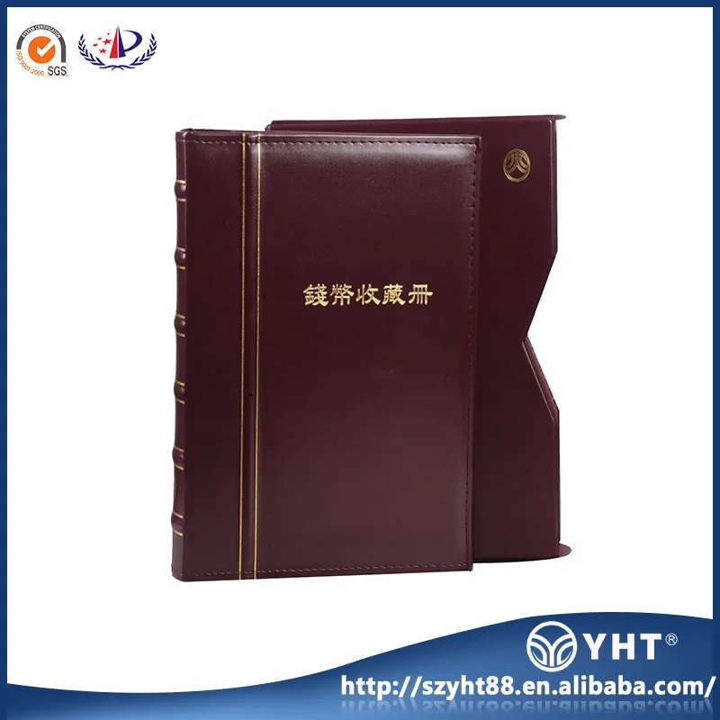 Оригинальная коллекция из ПЭТ кожи, чехлы для банкнот с 10 прозрачными страницами