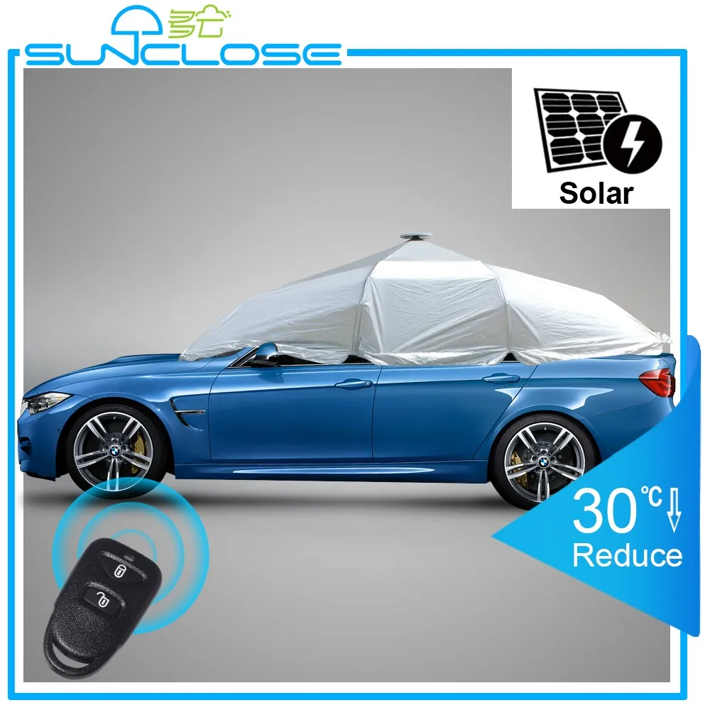 SUNCLOSE защитная крышка для град доказательство автомобили автомобиль зонтик автомобиль козырек от солнца лобовое стекло