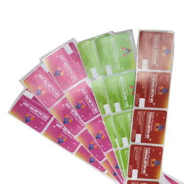 Free Samples Waterproof Vial Labels manufactured in China